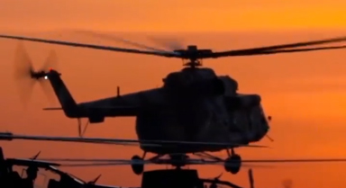 陆军多型直升机训练气场全开